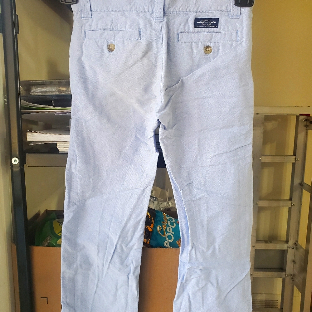 Barely used Janie and Jack dress pants size5 boys